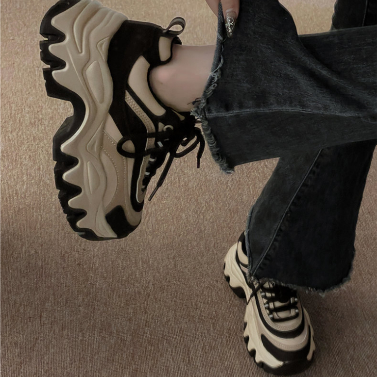 INCC  thể thao nữ giày giày thể thao nữ 2023 NEW đáy dày Xu hướng thời trang Thông khí B97F0FX 34Z230826