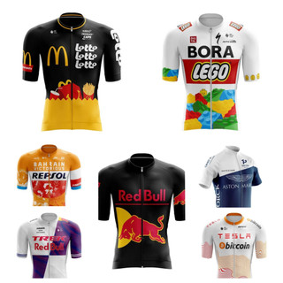 Áo đi xe đạp Team Pro dành cho nam / nữ Quần thể thao nén ngoài trời MTB Xe đạp đường trường Chạy bộ chất lượng tốt Nhanh khô thoáng khí
