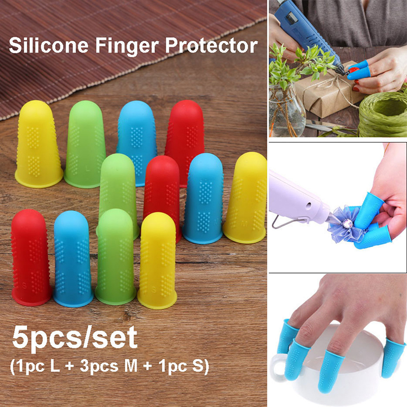 Set 100 Vỏ Bọc Ngón Tay Bằng Cao Su Tự Nhiên