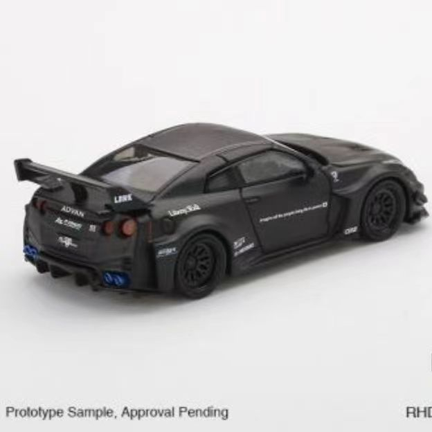 Mô Hình Xe Hơi minigt no. 169 gtr Màu Đen Bằng Hợp Kim Chất Lượng Cao