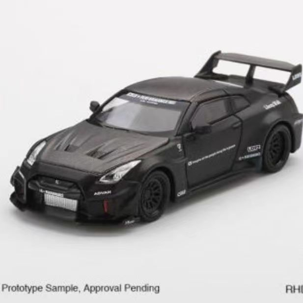 Mô Hình Xe Hơi minigt no. 169 gtr Màu Đen Bằng Hợp Kim Chất Lượng Cao