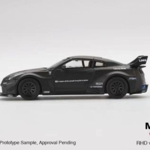 Mô Hình Xe Hơi minigt no. 169 gtr Màu Đen Bằng Hợp Kim Chất Lượng Cao