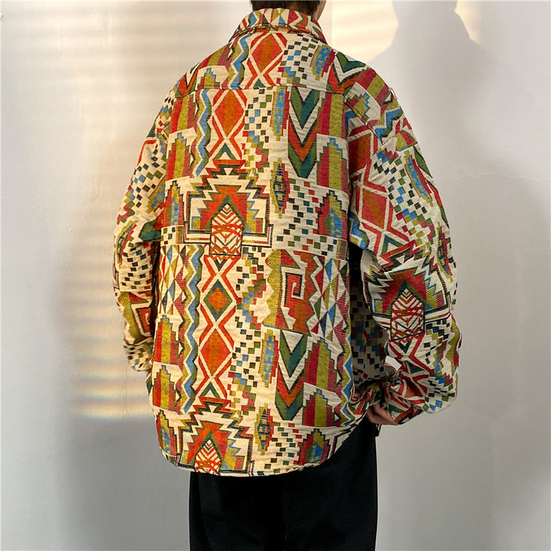 Ucnl Áo Sơ Mi Dài Tay Dáng Rộng Thời Trang Mùa Xuân Thu Nhật Bản Giản Dị Dành Cho Nam