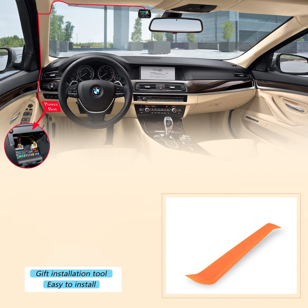 Asawin Bộ Cầu Chì Sạc Xe Hơi Cho dash cam mini usb micro type-c 5v 2.5a