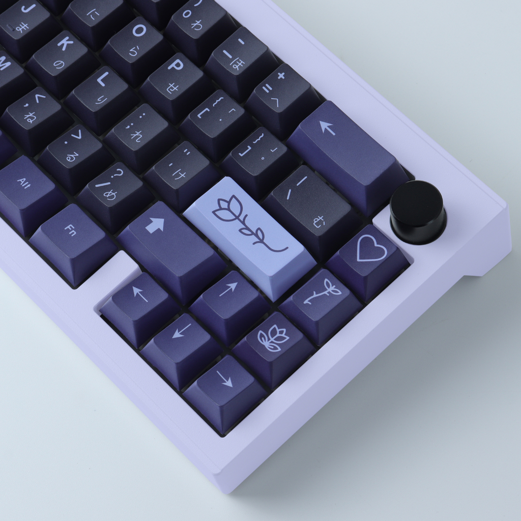 GMK Tình Yêu Đầu Tiên Keycaps, 156 Phím Keycaps PBT Anh Đào Hồ Sơ DYE-SUB Cá Tính Keycaps GMK Cho Bàn Phím Cơ