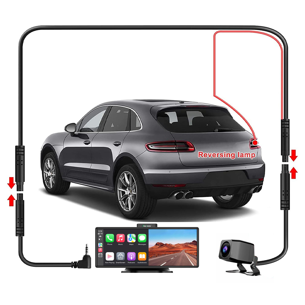 Asawin Camera phía sau Camera sau Dash Cam dự phòng Bãi đậu xe  1080P 720P 1080P Camera ngoài ô tô cho ô tô