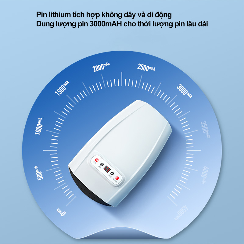 Máy massage tay VNNETLAN S1 hỗ trợ chuyên sâu vị trí mu bàn tay/ cổ tay/ lòng bàn tay/ ngón tay