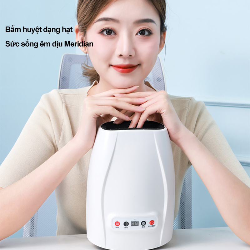 Máy massage tay VNNETLAN S1 hỗ trợ chuyên sâu vị trí mu bàn tay/ cổ tay/ lòng bàn tay/ ngón tay