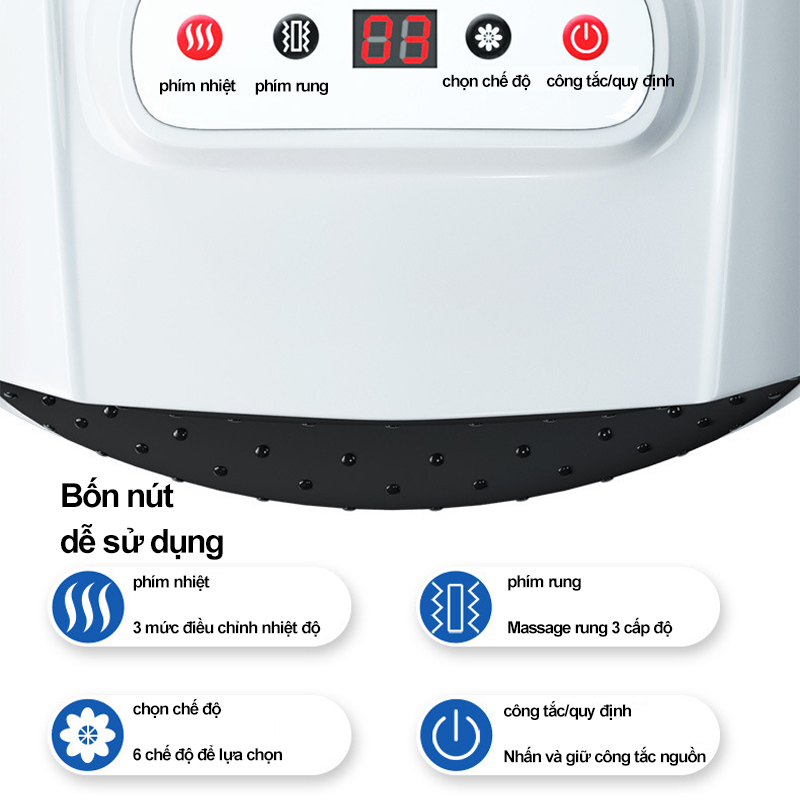 Máy massage tay VNNETLAN S1 hỗ trợ chuyên sâu vị trí mu bàn tay/ cổ tay/ lòng bàn tay/ ngón tay