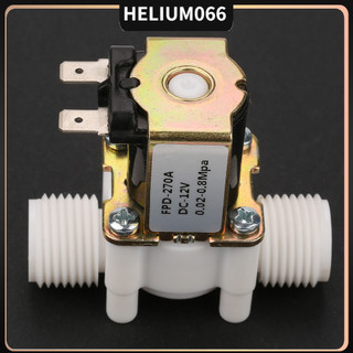 Van nước điện từ đầu vào bằng nhựa 12v g1/2" nc