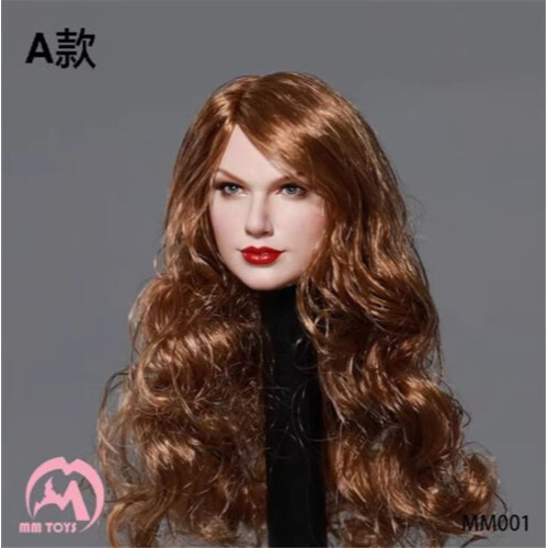 Mô Hình Đầu Nhân Vật Nữ Châu Âu Tỉ Lệ 1 / 6 12 "