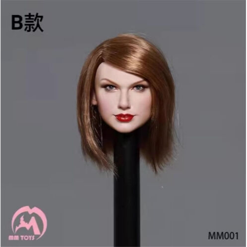 Mô Hình Đầu Nhân Vật Nữ Châu Âu Tỉ Lệ 1 / 6 12 "