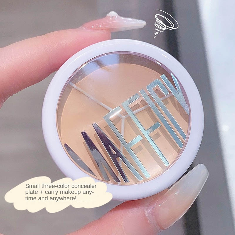 Bảng Kem Che Khuyết Điểm 3 Màu Che Phủ Quầng Thâm Mắt Và Mặt Chuyên Nghiệp 2023 MM A493