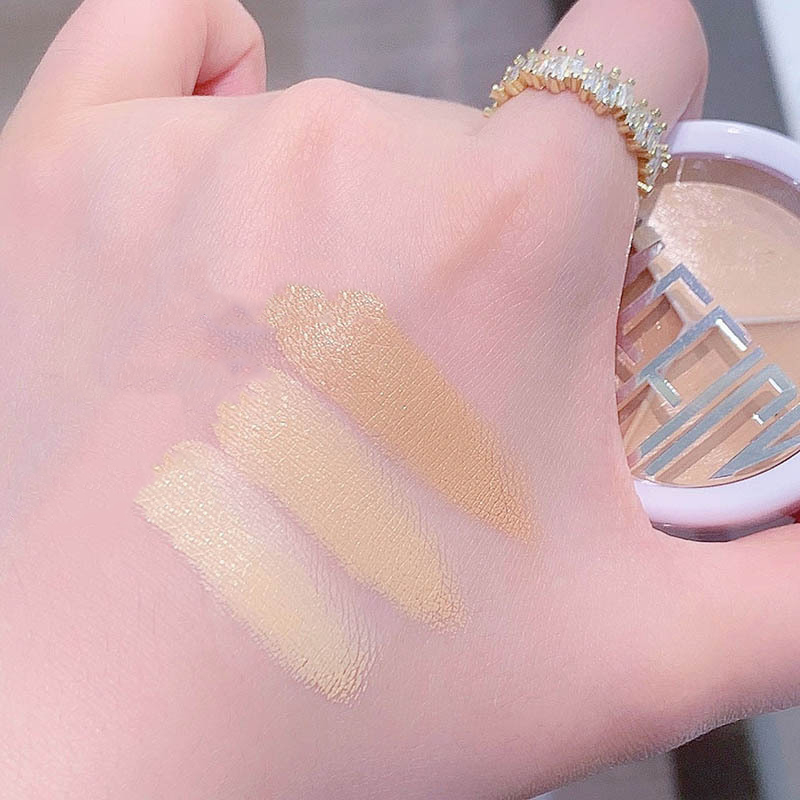 Bảng Kem Che Khuyết Điểm 3 Màu Che Phủ Quầng Thâm Mắt Và Mặt Chuyên Nghiệp 2023 MM A493