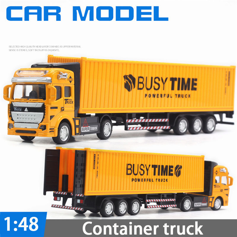 Mô Hình Xe container Bằng Hợp Kim Tỉ Lệ 1: 48