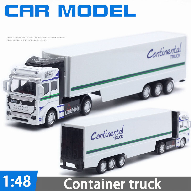 Mô Hình Xe container Bằng Hợp Kim Tỉ Lệ 1: 48