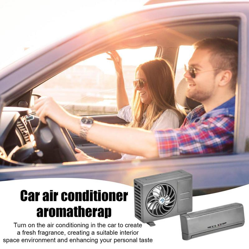 Máy Khuếch Tán Tinh Dầu Gắn Điều Hòa Xe Hơi Sử Dụng Năng Lượng Mặt Trời