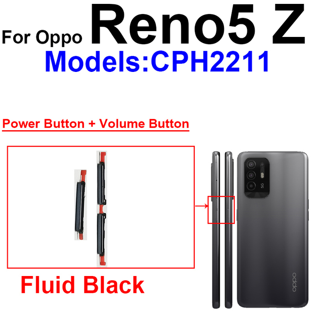 Nút Nguồn Thay Thế Chuyên Dụng Cho oppo reno 5 reno5 f z pro plus 4g 5g