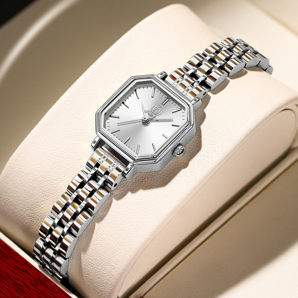 FATE LOVE Đồng Hồ Nữ Dây Thép Chính Hãng Chống Nước Thời Trang Thép Không Gỉ 906