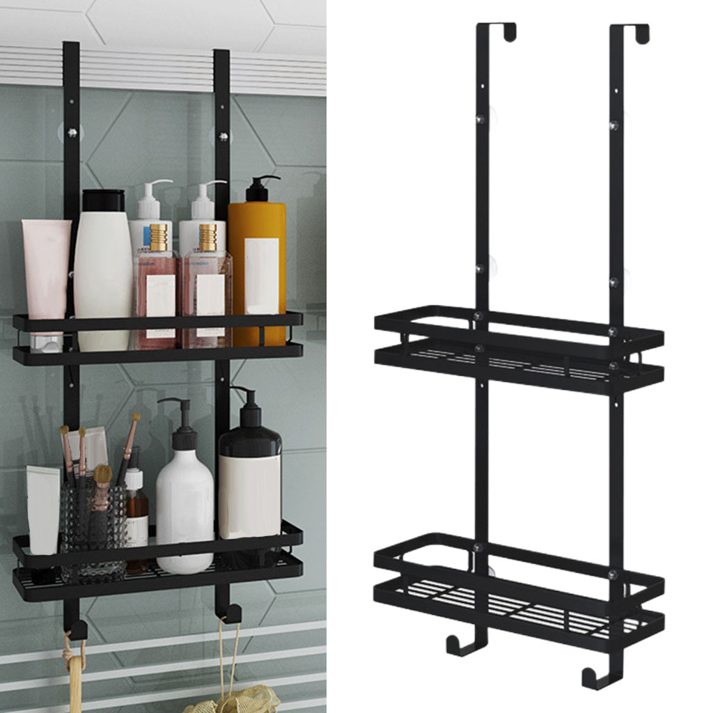 Kệ để đồ VAVEREN treo phía sau cửa đựng dầu gội sắp xếp gọn gàng cho phòng tắm