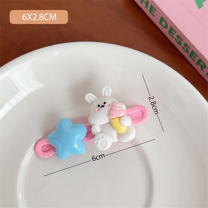 ✨✨ Kẹp Tóc Hình Trái Tim Hoạt Hình Dễ Thương Cho Bé Gái