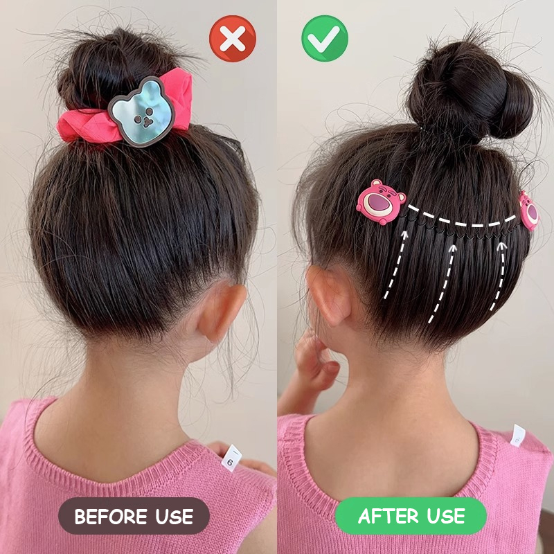 ✨✨Kẹp Tóc Tàng Hình Cố  In Hình Hoạt Hình Dễ Thương Cho Bé