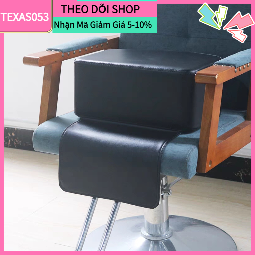 [Hàng Sẵn] Đôn ngồi cắt tóc trẻ em - Đệm Ngồi Nâng Chiều Cao Ghế Ngồi Cắt Tóc Cho Bé Da PU Mềm Mại 【Texas053】