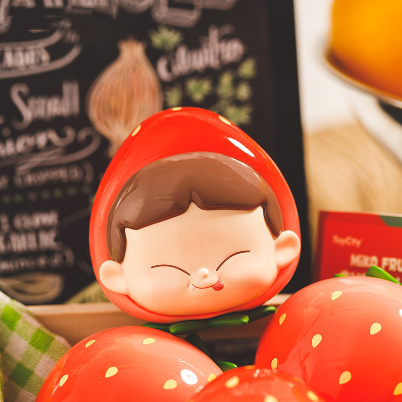 Toy City mika fruit c cung Cấp Trạm Đồ Chơi Đồ trang trí Búp Bê kawaii mika Có Hộp Mù Cho Bé Gái Quà Tặng