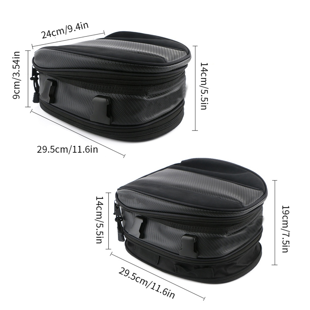 Túi Đựng Đồ Gắn Đuôi Xe Máy màu Túi đuôi xe máy chống thấm nước Túi đeo vai Ghế sau - Túi đựng đồ phía sau xe máy Aiseo Biking