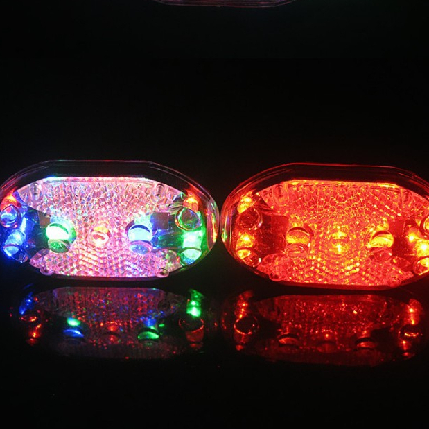 Đèn LED Gắn Đuôi Xe Đạp Chống Thấm Nước Sạc USB - Đèn hậu xe đạp thể thao Aiseo Biking