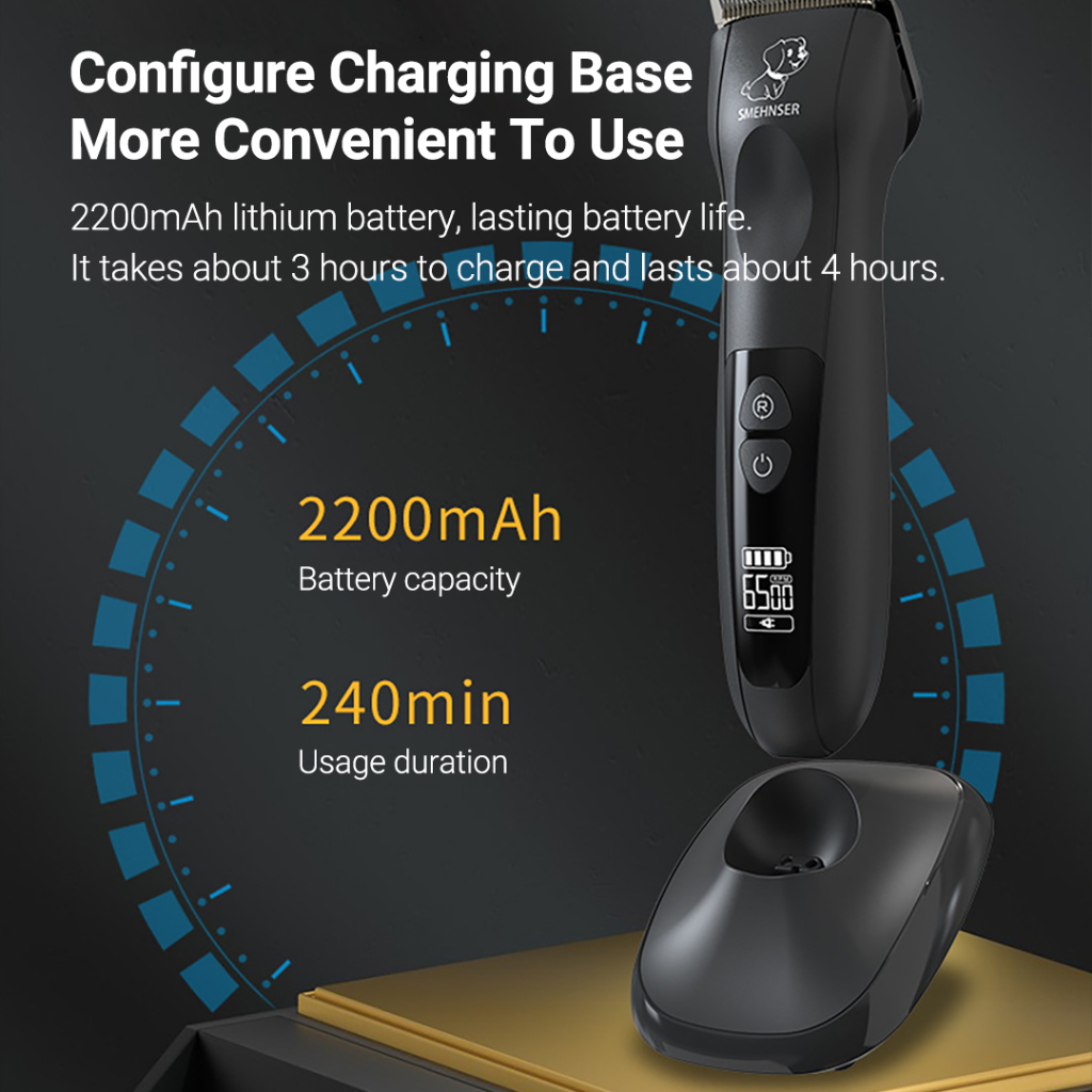 Xiaomi youpin Tông Đơ Điện Cắt Tóc Chuyên Nghiệp t2 Cổng Sạc usb Cho Chó Mèo