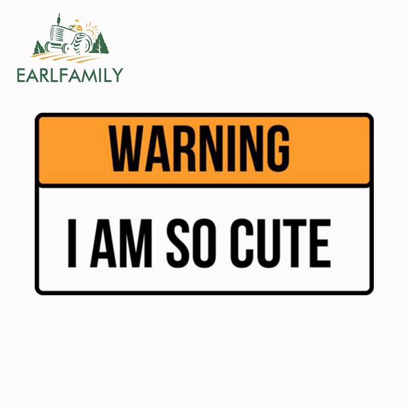 Sticker Dán Trang Trí Xe Hơi Chống Nắng Kích Thước 13Cmx3.94Cm