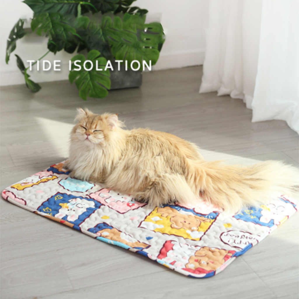 Đệm Thú Cưng Bốn Mùa Đa Năng Chống Trầy Xước Mềm Mại Thoải Mái Cotton Nguyên Chất Cho Thảm Giường Chó Gia Đình Hydrogen065