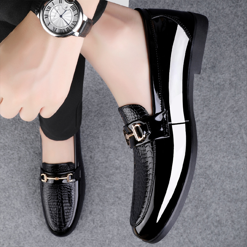 Giày Lười Da Cá Sấu Phong Cách Doanh Nhân Cho Nam