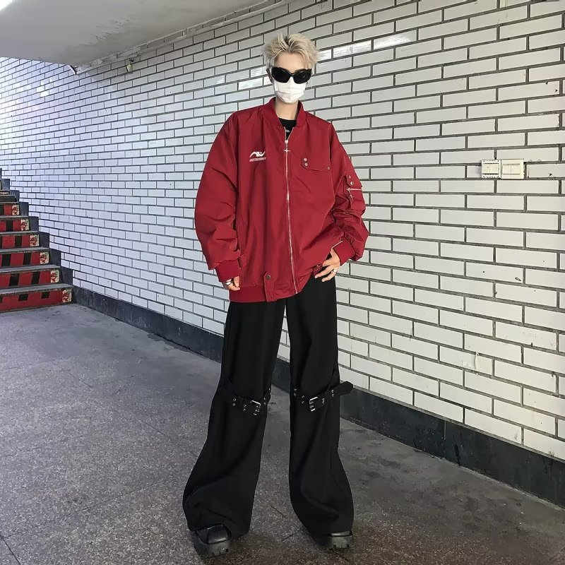 Áo Khoác Bóng Chày Phong Cách Đường Phố Mỹ Cá Tính Cho Nam