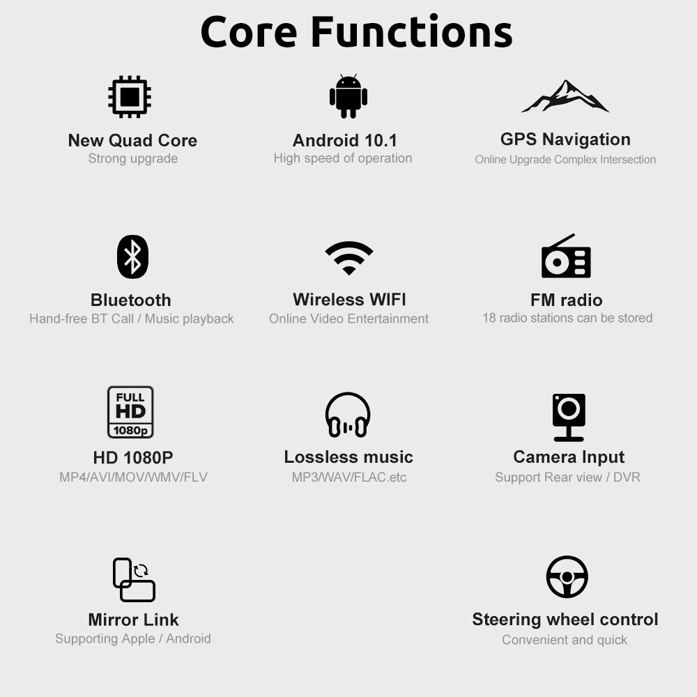 Ekla Máy Phát Đa Phương Tiện 2 din 9 inch Cho volkswagen passat b6 golf polo seat skoda