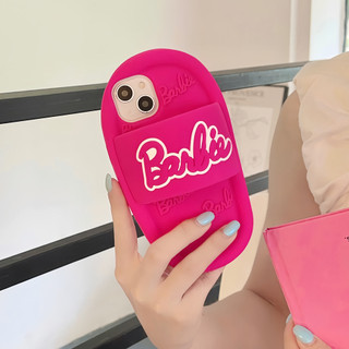 Bao Da Điện Thoại Silicon Họa Tiết barbie 3d Cho iphone 15 pro max 14 pro max 13 pro max 12 pro max Ốp