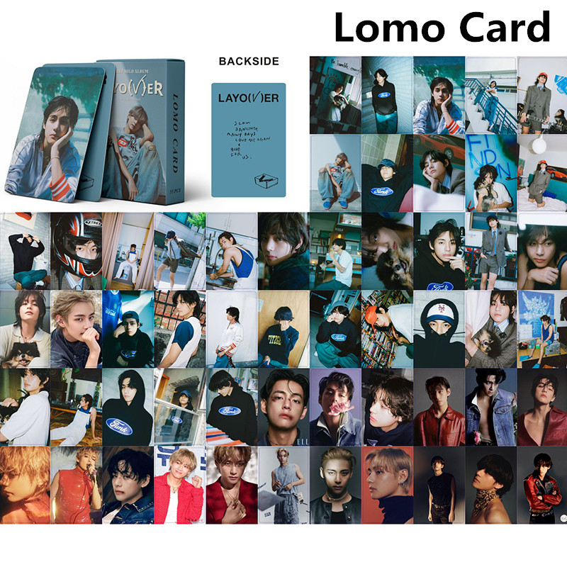 BTS LOMO Card Hộp 55 Ảnh Lomo card Yet to come KIT 7 FATES CHAKHO