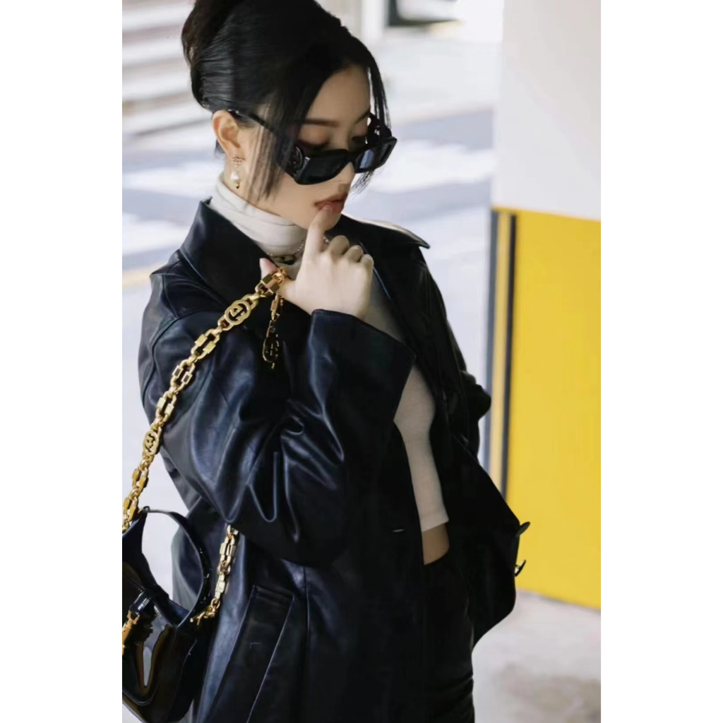 Gucci Kính Mát Gọng Vuông Màu Đen gradient Thời Trang Dành Cho Nữ Màu Sắc