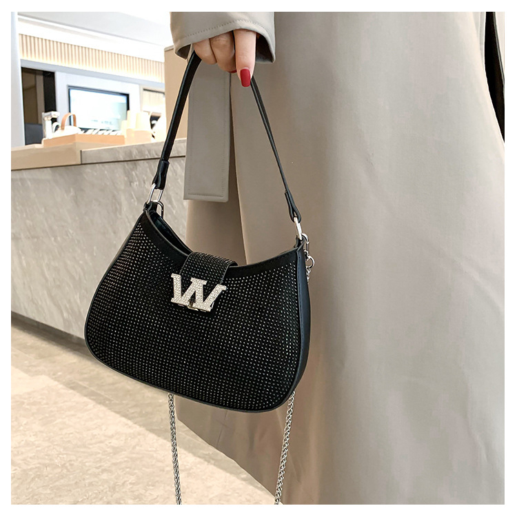 Chelkolrs Túi Xách Đeo Chéo Đính Đá Thời Trang Cho Nữ