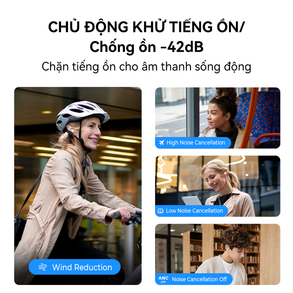 Tai nghe bluetooth không dây Edifier TWS1 Pro / TWS1 Pro 2  v5.2 ip65 thời gian phát lại chống bụi và chống thấm nước