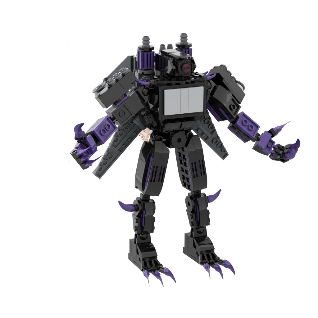 Khối Xây Dựng Mô Hình Nhà Vệ Sinh Trượt Tuyết vs Lạc Đà Giám Sát Sinh Học 502 Mảnh Ghép Quà Tặng Giáo Dục Cho Bé