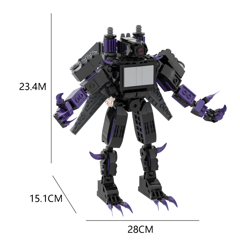Khối Xây Dựng Mô Hình Nhà Vệ Sinh Trượt Tuyết vs Lạc Đà Giám Sát Sinh Học 502 Mảnh Ghép Quà Tặng Giáo Dục Cho Bé