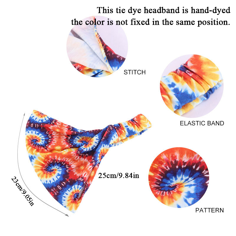 Băng Đô Cài Tóc Bản Rộng Co Giãn Màu Trơn Thời Trang Tập Yoga / Chạy Bộ Cho Nữ