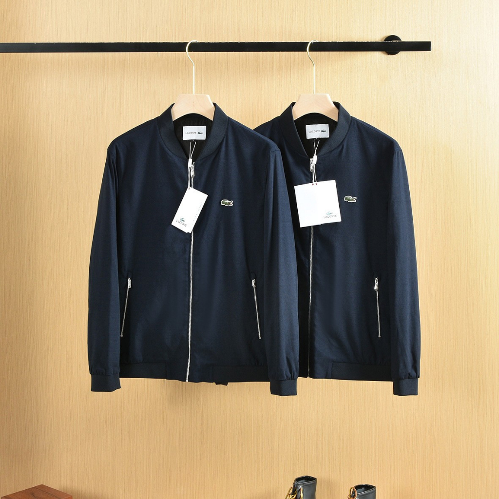 230905 Lacoste Áo Khoác Bóng Chày Thời Trang Cá Tính Cho Nam