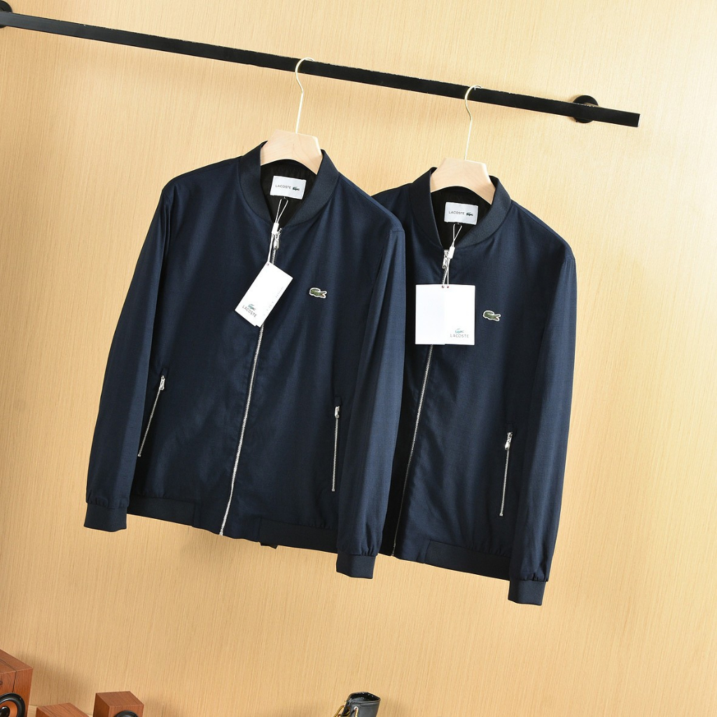 230905 Lacoste Áo Khoác Bóng Chày Thời Trang Cá Tính Cho Nam