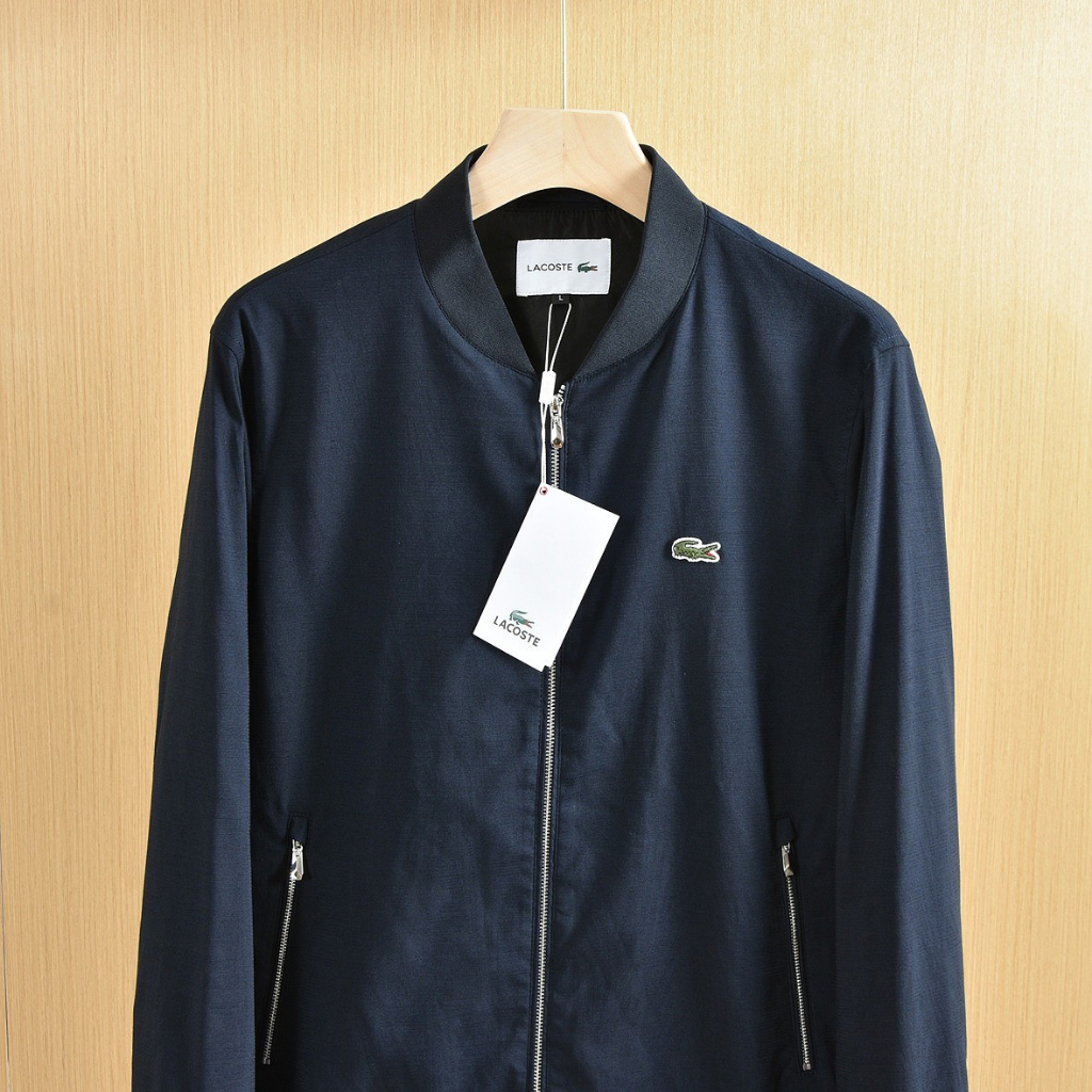 230905 Lacoste Áo Khoác Bóng Chày Thời Trang Cá Tính Cho Nam