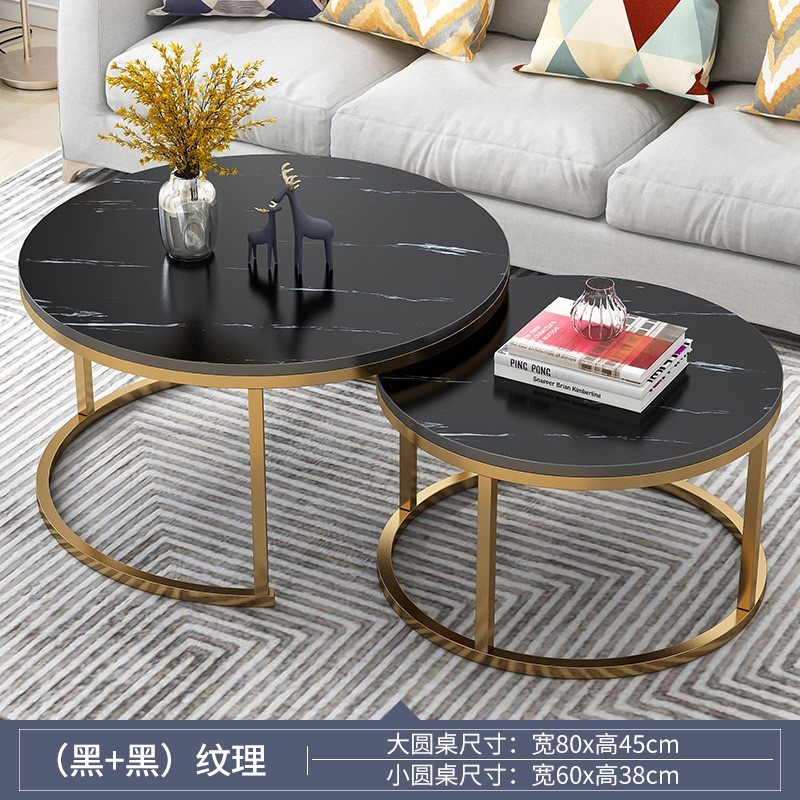 Bàn Trà Tròn Nhỏ Đơn Giản Và Sáng Tạo Phong Cách Bắc Âu Trang Trí Phòng Khách / Bàn Trà
