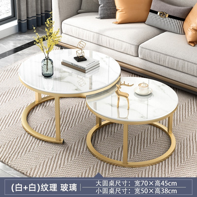 Bàn Trà Tròn Nhỏ Đơn Giản Và Sáng Tạo Phong Cách Bắc Âu Trang Trí Phòng Khách / Bàn Trà