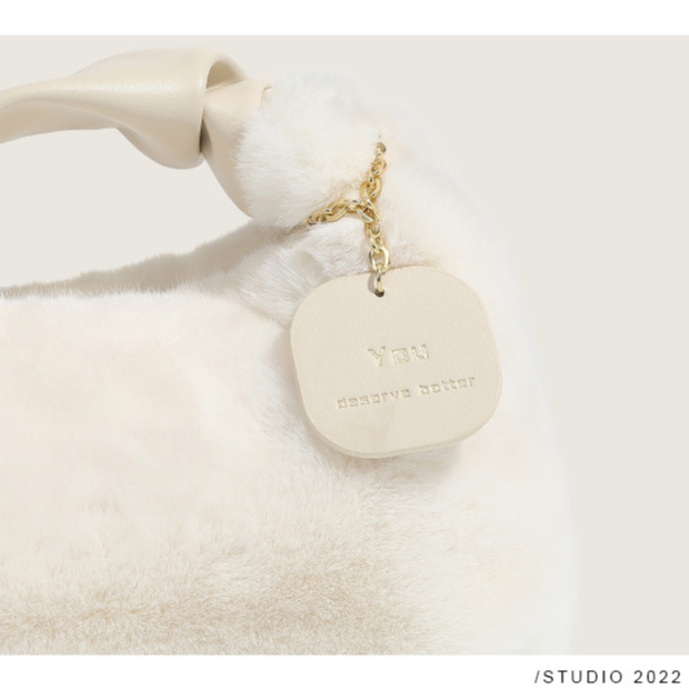 Túi Xách Lông Nhung Thời Trang Mùa Đông Dành Cho Nữ